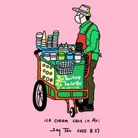 Ice Cream Cart, BKK, 2025