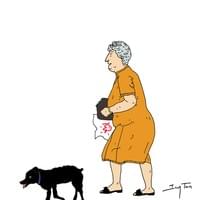 crossing the street together