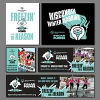 2013 Polar Plunge for Special Olympics Wisconsin Advertising and Collateral