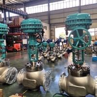 DN350PN40 oxygen control valve