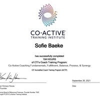 Co-Active Coaching Training