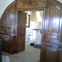 Built-in archway buffet