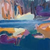 huile sur bois 23x24cm, 2025