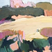 huile sur bois, 23x24cm, 2025