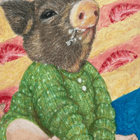 油性粉彩 Oil Pastel