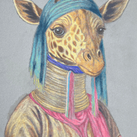 油性粉彩 Oil Pastel