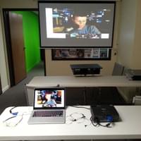 In the Studio for Live Video