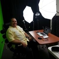 In The Studio doing videos! :)