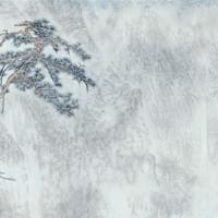 A Delicate Vista of Layered Mountains 