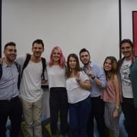 Meeting amazing people, such as i Mikri Ollandeza, Kostapanos Miliaresis and Lefteris Arapakis, as guest speakers in Success Academy