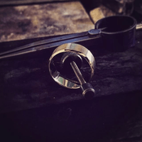 Alliance homme or Rose 