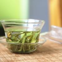 Unwind with a cup of Longjing Tea from our store.