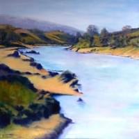  "River Life" $1000  Framed