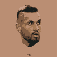 NICK KYRGIOS PORTRAIT