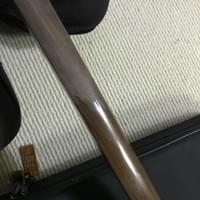 shamisen Sao polishing 三味線竿磨き