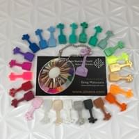 Shamisen Key Chain 三味線キーチェーン
