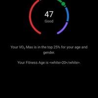 Current VO2 Max