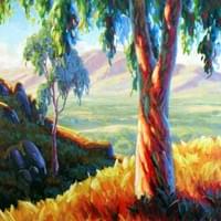 60" x 48", Acrylic on canvas, private collection