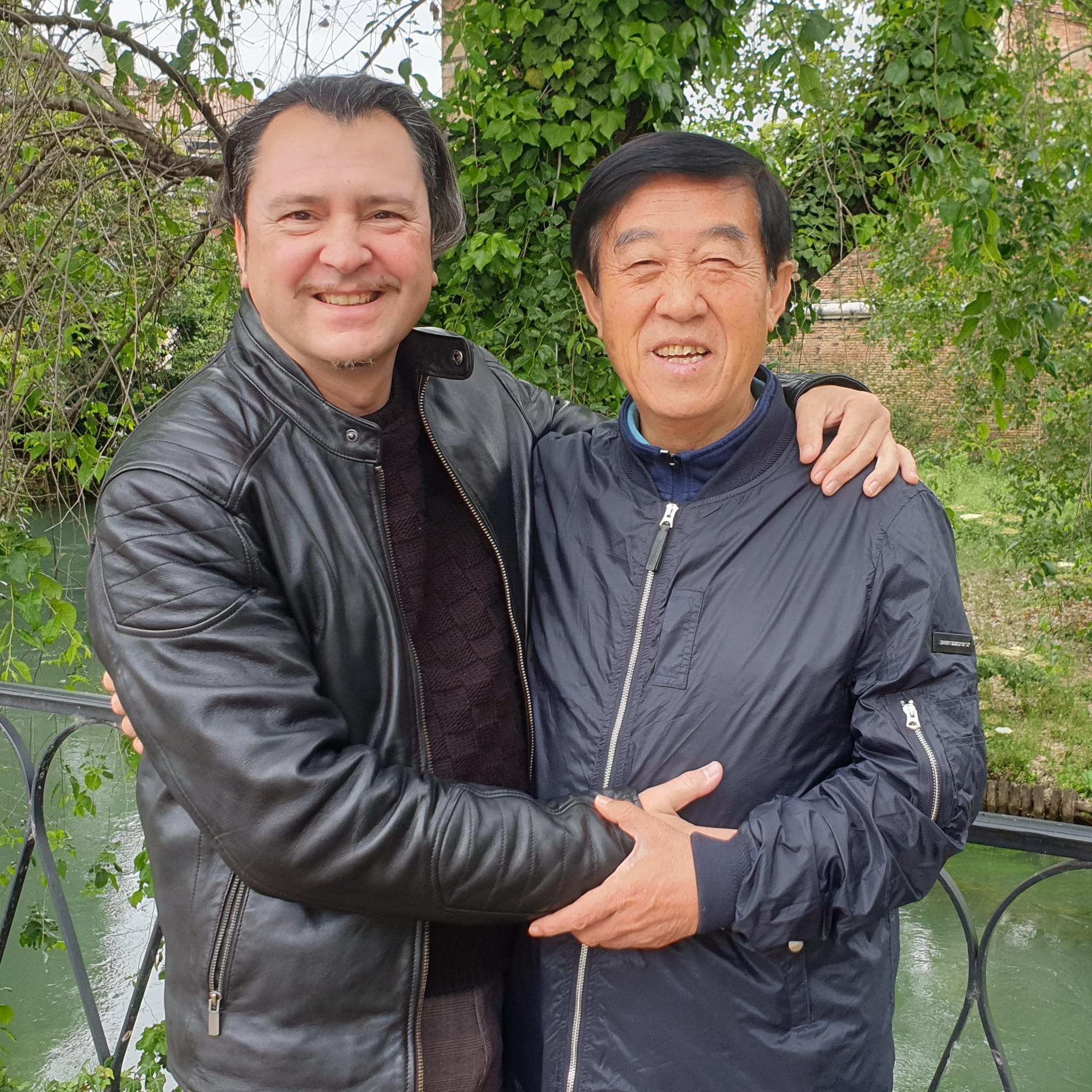 Con il Gran Maestro Chen Zhenglei