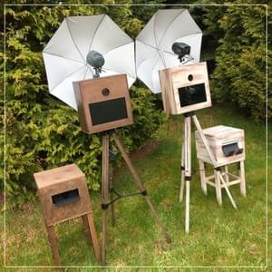 RetroBOX - Fotobudka z drewna