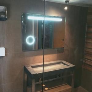 Bathroom Renovation with LED mirror - Build Queenstown