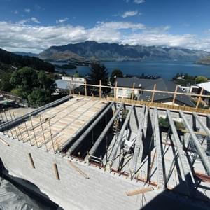 Footings for New Residential Unit