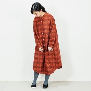 【青衣 あをごろも】着用浅い美品 膝丈半袖ワンピース 京都 日本製 CATEGORY ワンピース | 青衣 あをごろも