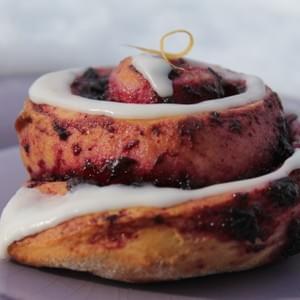 Blueberry Cinnamon Rolls