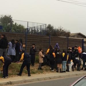 Limpieza entorno colegio