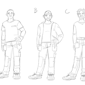 Eniac - Peter sketches