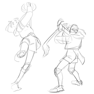Fighting poses (2020)