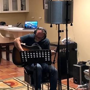 Mike Flanders playing acoustic on "Everything is You"