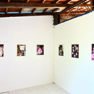 5月ソノアイダ展　開場風景