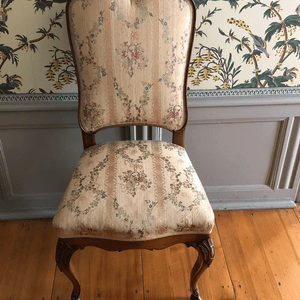 Silla estilo Luis XV del año 1723 al 1774