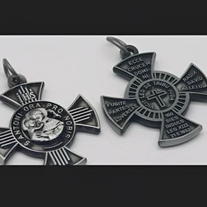 The Cross or Brief of St. Anthony Exorcism Medal