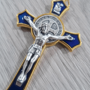 Flared St Benedict Crucifix ( Italy )