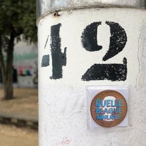 #pennydrops. Hand-painted pre-decimal pennies bearing a fake expansion of the QbA acronym.