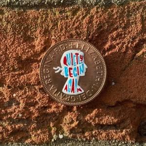 #pennydrops. Hand-painted pre-decimal pennies bearing a fake expansion of the QbA acronym.