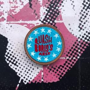 #pennydrops. Hand-painted pre-decimal pennies bearing a fake expansion of the QbA acronym.