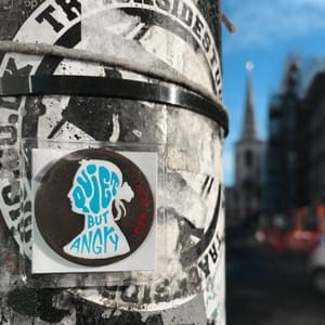 #pennydrops. Hand-painted pre-decimal pennies bearing a fake expansion of the QbA acronym.