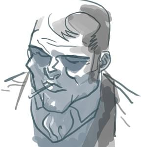 Hawaiian Dick character design