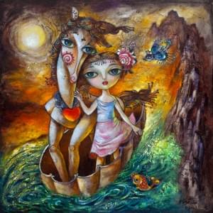 Mountain Water and Sky 