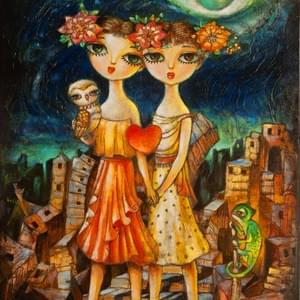 Night Scene Near City