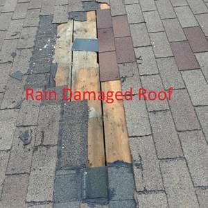 Rain Damaged Roof