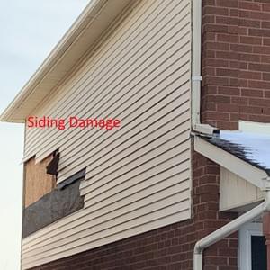 Siding Damage