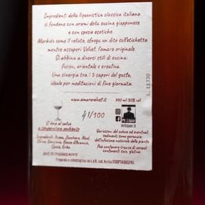 Amaro velvet il miglior amaro del mondo