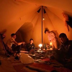 テントはみんなを包む上着