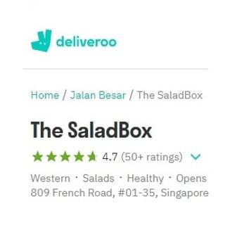 The Salad Box Singapore Lavender
