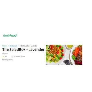 The Salad Box Singapore Lavender