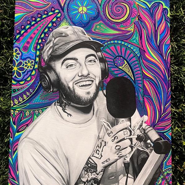 Mac Miller Original Painting 